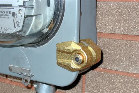 electric meter box gasket|types of gas meter locks.